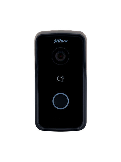 Videoportero Ip/ Dahua/ Dhi-vto2111d-p-s3 - Frente De Calle/ Alambrico/ Angulo Vision 107 Grados Con Wdr /apertura De Puerta Por App, Tarjeta Y Desde Monitor/exterior Ip65/ Poe/ Soporta 10 Monitores