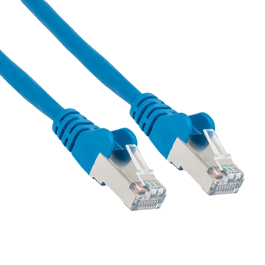 Cable Patch,intellinet,741484, Cat 6a,  2.1m( 7.0f) S/ftp Azul