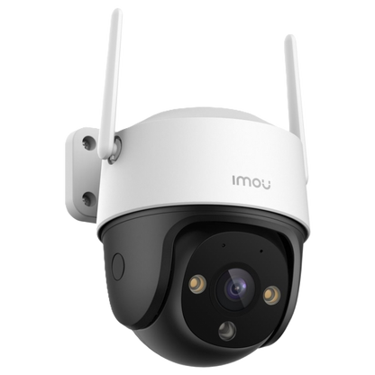 Camara Ip / Imou / Ipc-s41fen / Cruiser Se+ 4 Mp / Wifi / Pt / H.264 / Autotacking / Deteccion De Humanos / Microfono Bocina Integrada / Ir De 3o Metros / Sirena / Lente De 3.6 Mm / Fullcolor / Ranur