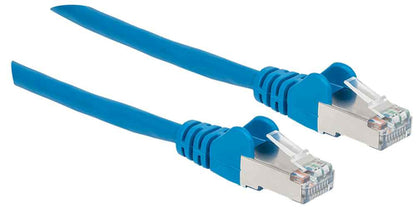 Cable Patch,intellinet,741491, Cat 6a,  3.0m(10.0f) S/ftp Azul