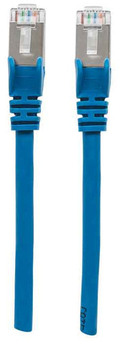 Cable Patch,intellinet,741491, Cat 6a,  3.0m(10.0f) S/ftp Azul