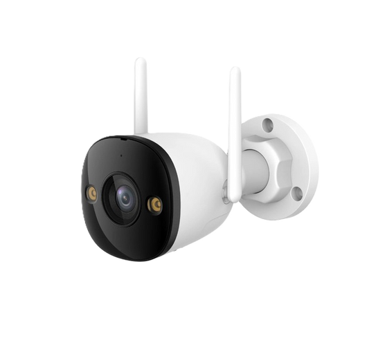 Camara Ip / Imou / Ipc-k3dn-3h0wf / Wifi / Bullet 2e 3 Mp - 2k / Bala / Full Color / Exterior / H.265 / Deteccion De Humanos / Microfono / Ir De 30 Metros / Lente De 2.8 Mm / Ranura Micro Sd / Ip67 /