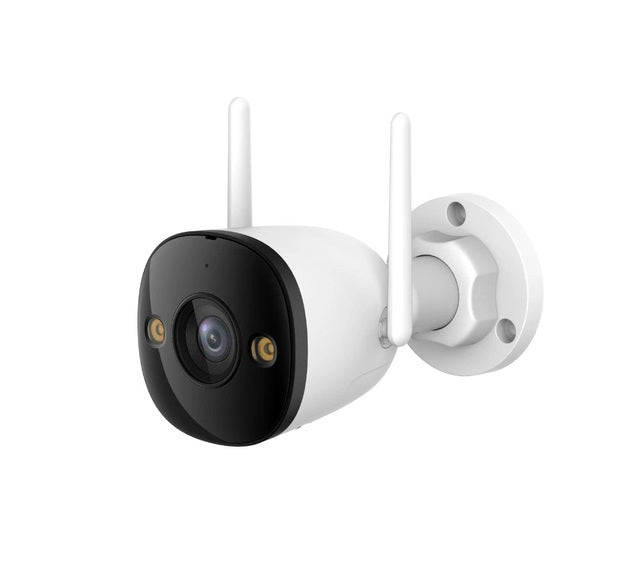 Camara Ip / Imou / Ipc-k3dn-3h0wf / Wifi / Bullet 2e 3 Mp - 2k / Bala / Full Color / Exterior / H.265 / Deteccion De Humanos / Microfono / Ir De 30 Metros / Lente De 2.8 Mm / Ranura Micro Sd / Ip67 /