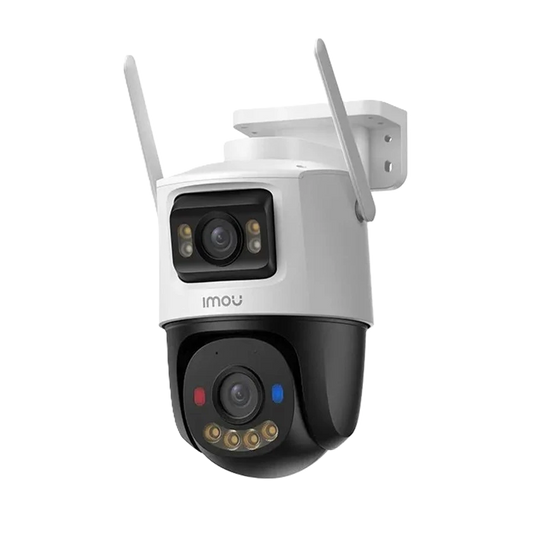 Camara Ip / Imou / Ipc-s7xen-10m0wed / Cruiser Dual 2 / 10 Mp / Wifi / Dual Lens - Pt Y Fija / Full Color / Exterior / Alarma / Audio Bidireccional / Luz Led / Auto Tracking / Ranura Micro Sd / Onvif