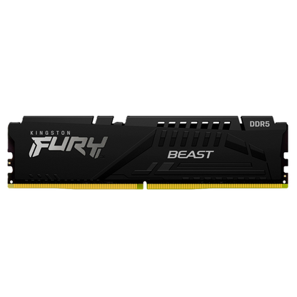 Memoria Ram Kingston Dimm Ddr5 32gb 6000mt/s Fury Beast Black Expo Cl36 288pin 1.35v C/disipador De Calor P/pc/gamer/alto Rendimiento Kf560c36bbe-32
