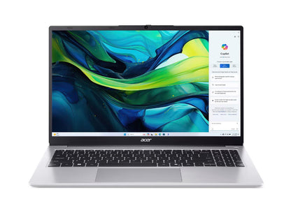 Laptop Acer Aspire Lite 15 Al15-41p-r03u, Ryzen 7 5700u, 16 Gb Ram, 512 Gb Ssd, 15.6 Pulgadas Ips Fhd, Windows 11 Home, Plata, 1 AÑo Garantia Y Seguro Contra Robo