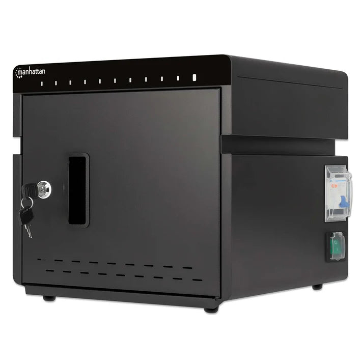 Gabinete De Carga,manhattan,715942, De 10 Puertos Usb-c 10.2 180w