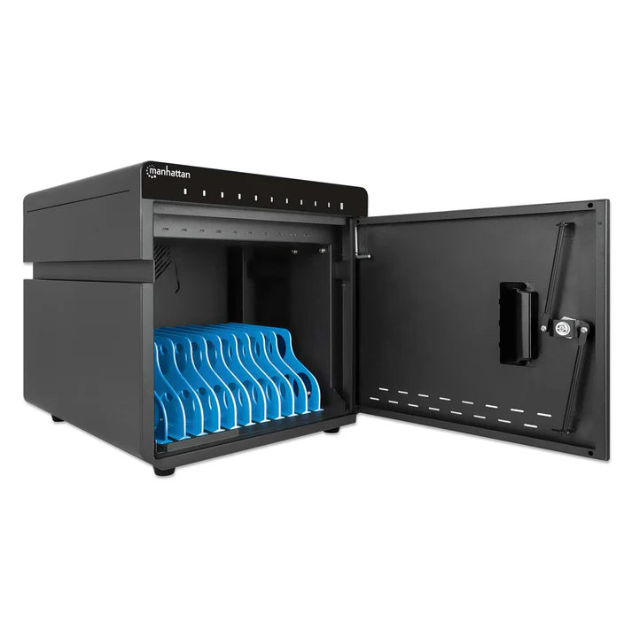 Gabinete De Carga,manhattan,715942, De 10 Puertos Usb-c 10.2 180w