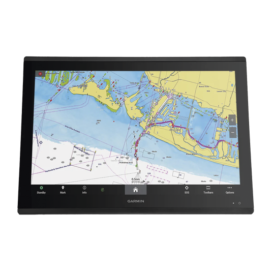 GPSMAP® 8424 con mapa base mundial