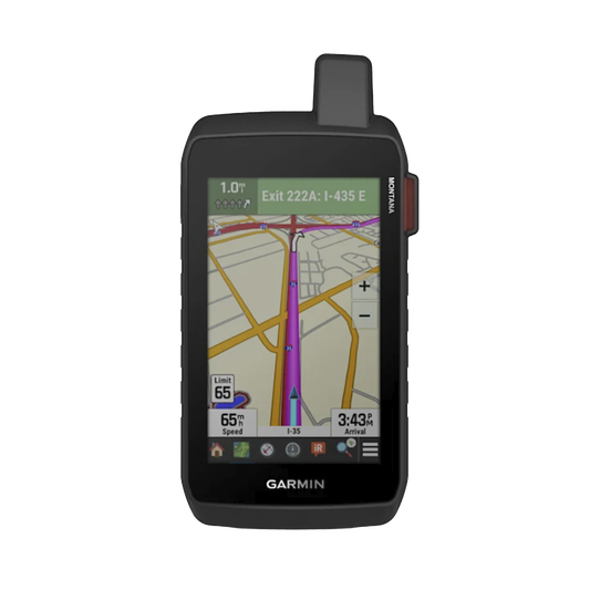 Navegador GPS Outdoor / Pantalla Táctil WVGA 5″ / Resolución 480 x 800 píxeles / Batería de Ion-Litio hasta 24 Horas / Resistencia IPX7 / MIL-STD-810 / Cámara 8 MP / Brújula de Tres Ejes / Compatible con Gar