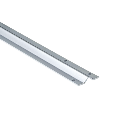 Guía De Piso Para Ruedas Tipo V / Montaje De Sobreponer / Longitud De 3 Metros