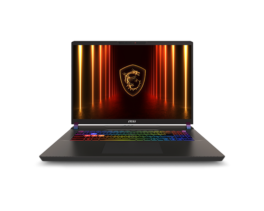 Portatil Gamer Msi Vector 17 Hx Ai A2xw / 17 Qhd 240hz / Intel Core Ultra 9 275hx Hasta 5.4 Ghz / Ddr5 32gb (2*16gb) / 1tb Ssd / Nvidia Rtx 5080 Gddr7 16gb / Win 11 Pro / Incluye Backpack