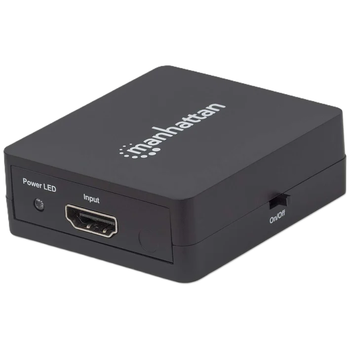 Video Splitter,manhattan,207652, Hdmi 1080p, 1 In:2 Out, Alimentado Por Usb