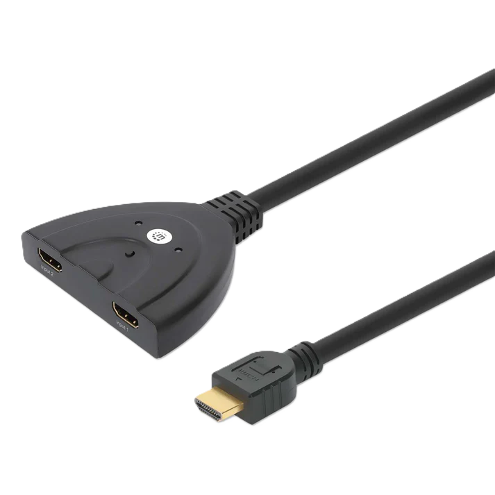 Switch ,manhattan,207416,hdmi 1.3, 2 Entradas : 1 Salida