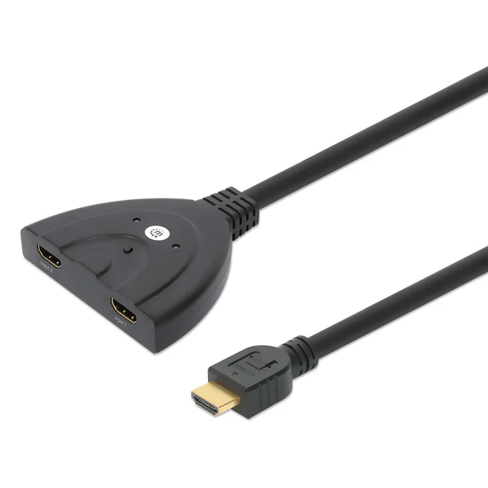 Switch ,manhattan,207416,hdmi 1.3, 2 Entradas : 1 Salida