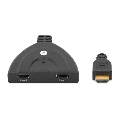 Switch ,manhattan,207416,hdmi 1.3, 2 Entradas : 1 Salida