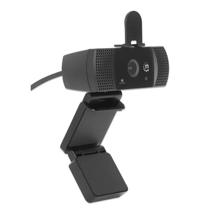 Camara/manhattan/462556/camara Web Full Hd Usb Rotacion 360 Negra