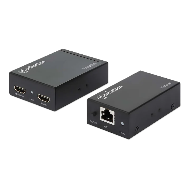 Extensor Video,manhattan,207461, Hdmi, 50m Via Cat 6 (un Cable)