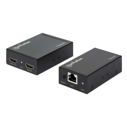 Extensor Video,manhattan,207461, Hdmi, 50m Via Cat 6 (un Cable)