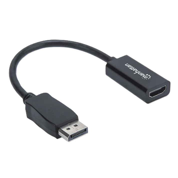 Adaptador Displayport,manhattan,151634, M A Hdmi H, Cable 15cm 1080p