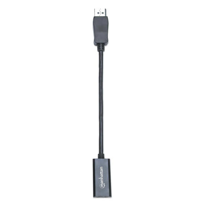 Adaptador Displayport,manhattan,151634, M A Hdmi H, Cable 15cm 1080p