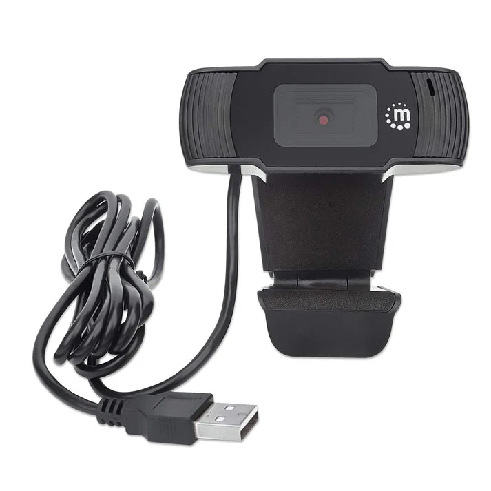 Camara Web,manhattan,462006, Usb V2 1080p Mic Interno