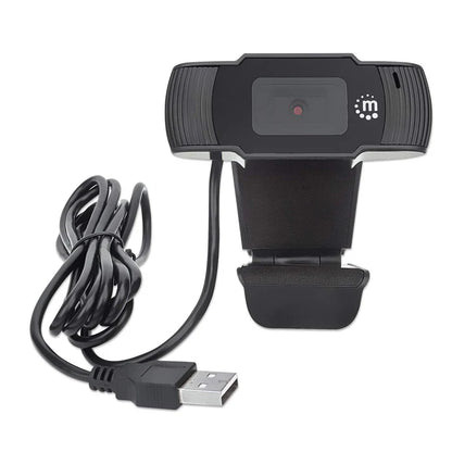 Camara Web,manhattan,462006, Usb V2 1080p Mic Interno