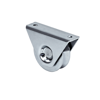 (325V-80) Rueda de 8 cm / Con Capacidad Para Puertas de Hasta 200 Kg / Para Montaje en Superficie / Canal Tipo "V"