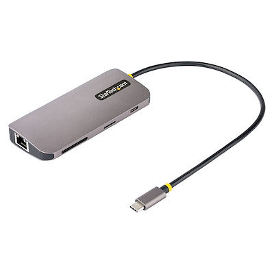 Docking Station Multipuertos Usb C De Video 4k A 60hz, Adaptador Con Hub De 3 Puertos Usb-a De 5gbps, Pd De 100w, Red Ethernet, Sd/microsd - Startech.com Mod. 115b-usbc-multiport
