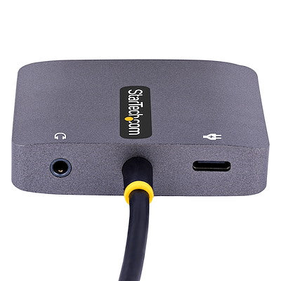 Adaptador De Video Usb C, Adaptador Multipuertos Usb C A Hdmi Vga Con Salida De Audio De 3.5mm, Hdr 4k A 60hz, Pd 3.0 De 100w, Compatible Con Thunderbolt 3/4 - Startech.com Mod. 122-usbc-hdmi-4k-vga