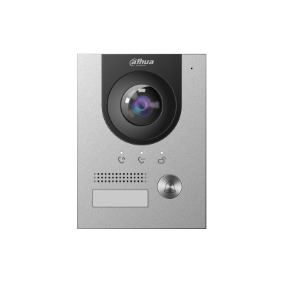 Control De Acceso/dahua/vto2202fp/frente De Calle Para Videoportero Ip/ Metálico/ Cámara De 2 Megapíxeles Con 160 Grados De Apertura/ Protección Ik07/ Exterior Ip65/ Visión Nocturna/ Poe/ Indicador D