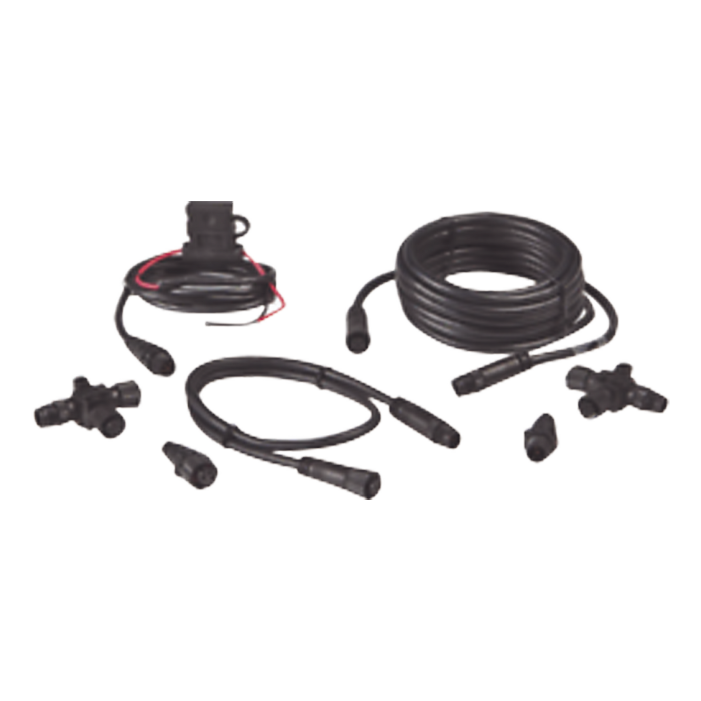 Kit de Conexión NMEA 2000® / Incluye Cables de Extensión 0.61 m y 4.55 m / 2 Conectores T / 2 Terminadores de Red / Cable de Alimentación 0.6 m