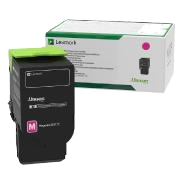 Toner Laser Lexmark Color Magenta Rendimiento Estandar, Np 78c40m0, Hasta 1400 Paginas, Modelos Cx622ade, Cs421dn, Cs521dn, Cx625adhe, Cx522ade, Cs622de, Cx421adn