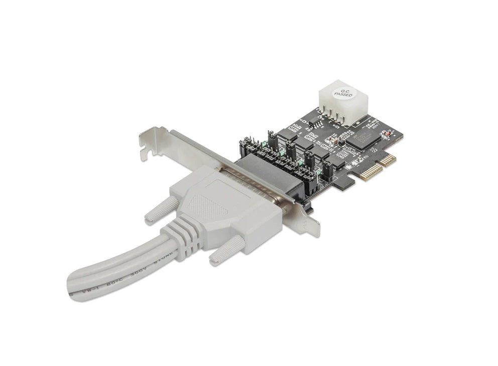 Tarjeta Pci Express,manhattan,153584,serial 4 Puertos