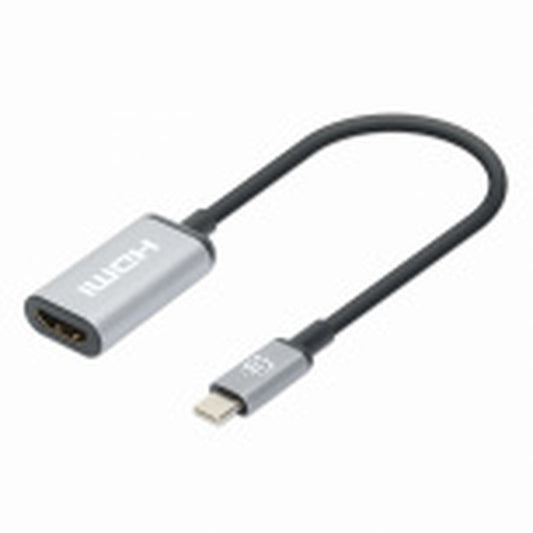 Convertidor,manhattan,153706,usb-c A Hdmi H, 4k60hz