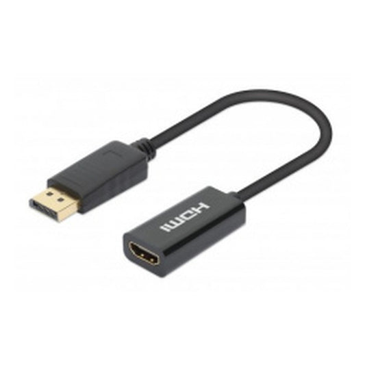 Adaptador,manhattan,153713, Displayport M A Hdmi H 4k@60hz