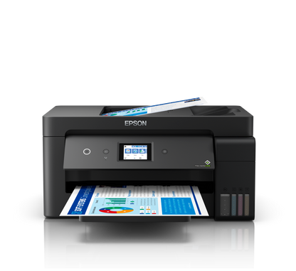 Multifuncional Epson L14150, Ppm 38 Negro/24 Color, Tinta Continua, Ecotank, Usb, Red, Wifi, Adf, Doble Carta, Tabloide
