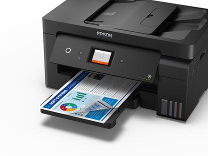 Multifuncional Epson L14150, Ppm 38 Negro/24 Color, Tinta Continua, Ecotank, Usb, Red, Wifi, Adf, Doble Carta, Tabloide