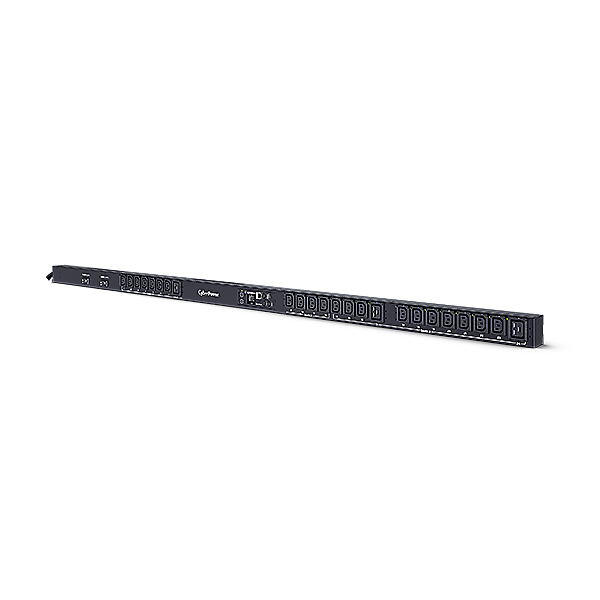 PDU Switchable y Monitoreable por Toma, para Distribución de Energía, Entrada 200-240 Vca NEMA L6-20P, Con 8 Salidas C13, Horizontal 19in, 2UR