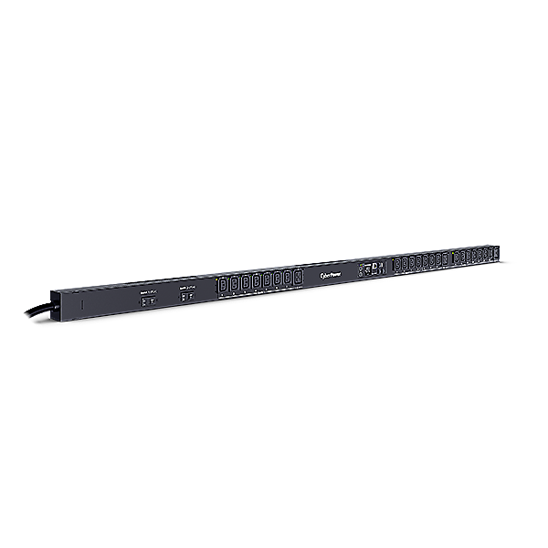 PDU Switchable y Monitoreable por Toma, para Distribución de Energía, Entrada 200-240 Vca NEMA L6-20P, Con 8 Salidas C13, Horizontal 19in, 2UR