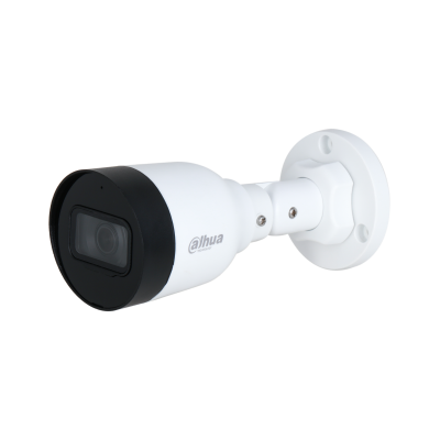 Camara Ip/dahua/dh-ipc-hfw1230s1-a-s5/camara Ip Bullet De 2 Megapixeles/ Lente De 2.8mm/ 102 Grados De Apertura/ Micrófono Integrado/ H.265+/ Ir De 30 Metros/ Ip67/ Poe/ Dwdr/
