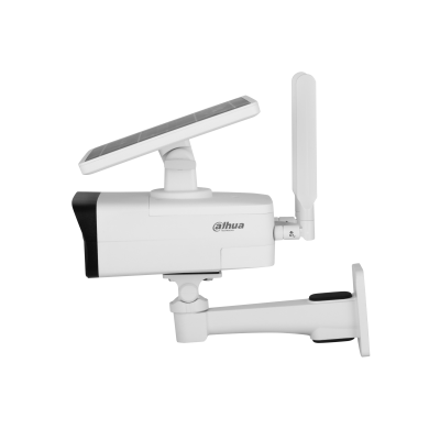 Camara Ip/dahua/ Dh-ipc-hfw2431dg-4g-sp-la-b/ Bullet 4g Con Panel Solar Y Batera/ 4mp / Disuasin Activa/ Ir 50 M/ Luz Clida 30 M/ Ranura Para Tarjeta Msd/ Audio Bidireccional/ Starlight/ H.265