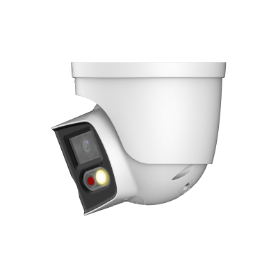 Camara Ip/ Dahua/ Ipc-pdw3849-a180-as-pv/ Wizsense Eyeball Con Multivision En Dos Sensores De 4mp, Ofreciendo Un Angulo De 180°. Con Ir De 25 M, Led De 20 M, Disuasion Activa, Eptz, Microfono, Altavo