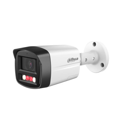 Camara Ip/ Dahua/ Ipc-hfw2549tl-s-pv/ Bullet De 5mp Con Smart Dual Iluminacion Y Disuasion Activa Para Maxima Seguridad. Cuenta Con Smd Plus, Proteccion Perimetral, Microfono Y Bocina Integrados.ip67