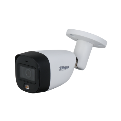 Camara Analoga/ Dahua/ Hac-hfw1801c-il-a/ Bullet 4k De 8 Mp, Iluminador Dual Para Entornos Oscuros, Lente De 2.8 Mm Con Angulo De 106°, Alcance Ir De 20 M, Wdr Real De 120 Db, Tecnologia Super Adapt