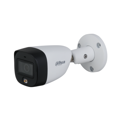 Camara Analoga/ Dahua/ Hac-hfw1801c-il-a/ Bullet 4k De 8 Mp, Iluminador Dual Para Entornos Oscuros, Lente De 2.8 Mm Con Angulo De 106°, Alcance Ir De 20 M, Wdr Real De 120 Db, Tecnologia Super Adapt