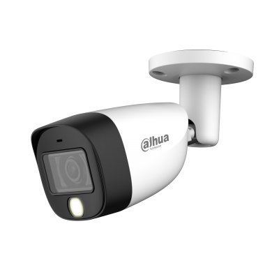 Camara Analoga/ Dahua/ Hac-hfw1801c-il-a/ Bullet 4k De 8 Mp, Iluminador Dual Para Entornos Oscuros, Lente De 2.8 Mm Con Angulo De 106°, Alcance Ir De 20 M, Wdr Real De 120 Db, Tecnologia Super Adapt