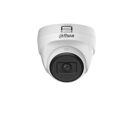 Camara Analoga/ Dahua/  Hac-t1a21n-u-28/ Domo De 2 Mp/ Lente 2.8 Mm / 100 Grados De Apertura/ Smart Ir 25 Mts/ Uso Interior/ Cvi/tvi/ahd/cbvs/ Plastica