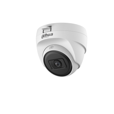 Camara Analoga/ Dahua/  Hac-t1a21n-u-28/ Domo De 2 Mp/ Lente 2.8 Mm / 100 Grados De Apertura/ Smart Ir 25 Mts/ Uso Interior/ Cvi/tvi/ahd/cbvs/ Plastica