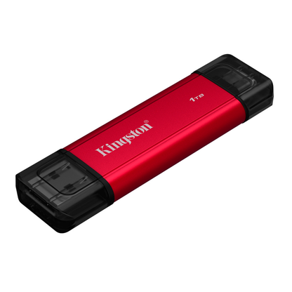 Unidad De Estado Solido Kingston Externo Dual Usb-a/c 1tb Gen 2 Lect.1050/escrit.950 Mb/s Portable Spsd/1tb